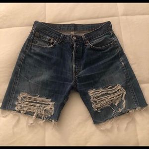 Levi 501 Bermuda shorts